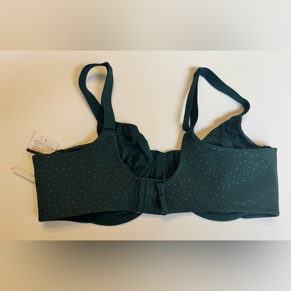Wacoal Nordstrom Green Full Coverage Bra with Supportive Straps - Picture 4 of 5